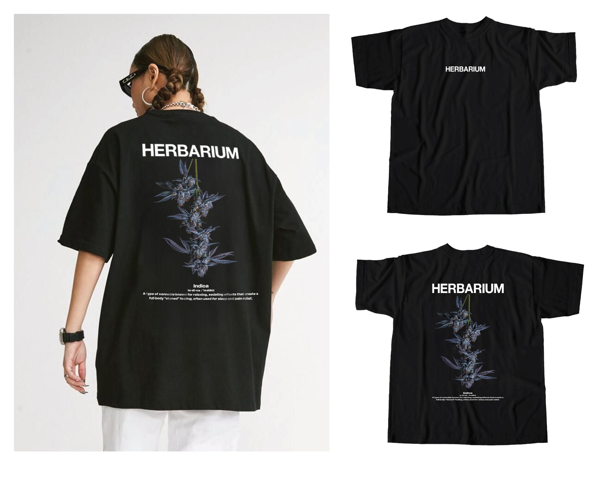 Herbarium Indica Tee back view