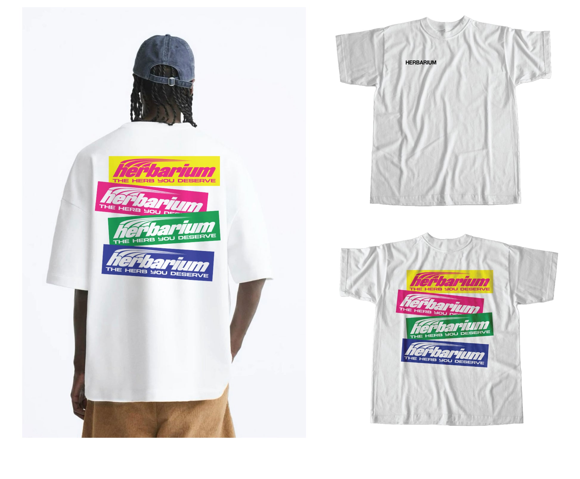 Herbarium Racer Tee front view