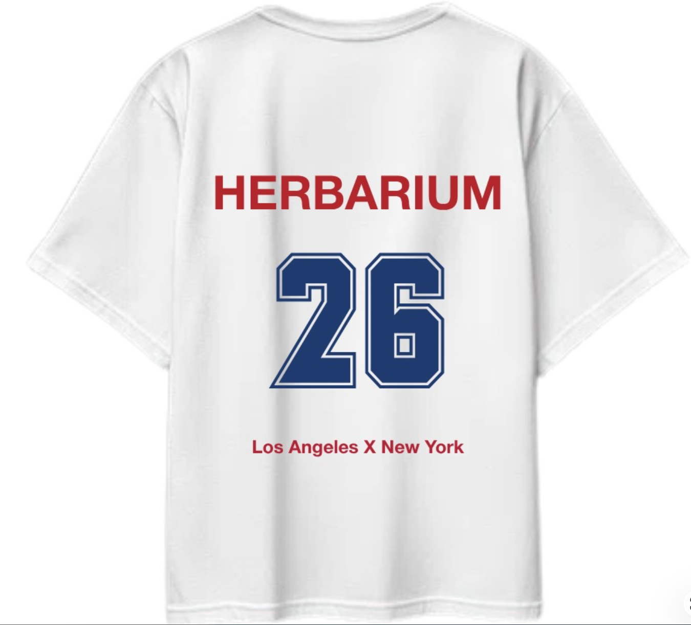 Herbarium Soccer Tee inspired by vintage football kits